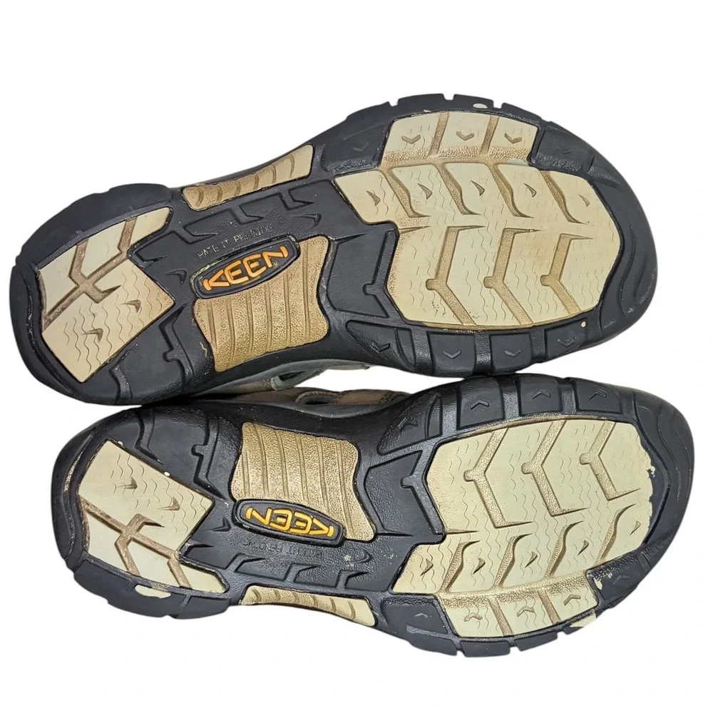 Keen Brown Newport H2 Sandals Waterproof Leather Hiking Mens 11